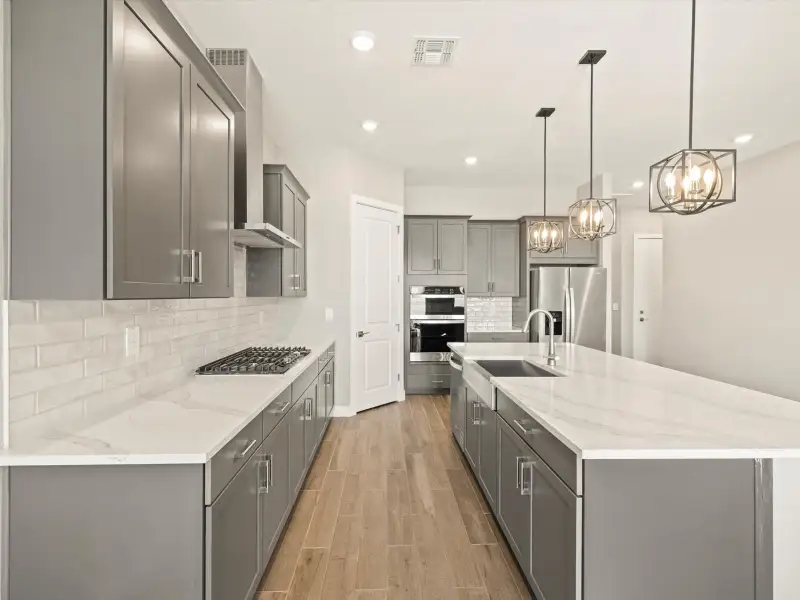 Furnished interior view inside a new home in Abel Ranch Signature Series, Goodyear (Image 2).