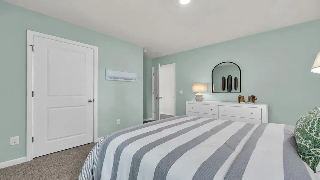 Furnished interior view inside a new home in The Cove at Mallard Crossing, Summerville (Image 5).