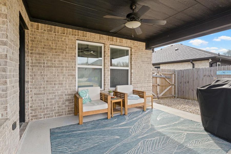 Exterior details and patio area of a home in , Mount Pleasant (Image 26).
