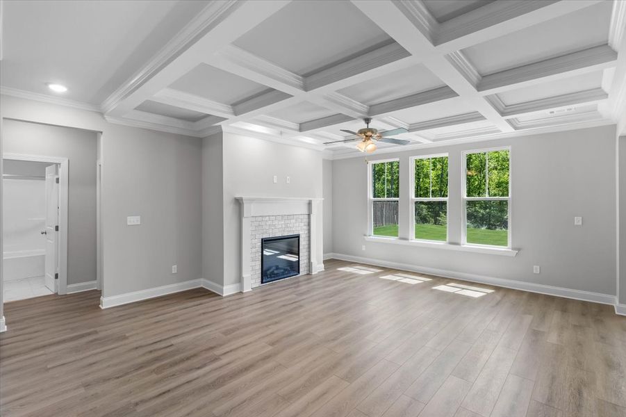 Living Room | 823 Elsie Drive, Open Concept Living by Ivey Homes