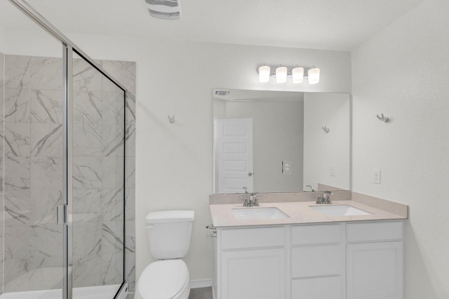 Furnished interior view inside a new home in Sonterra - Cool Water, Jarrell (Image 5).