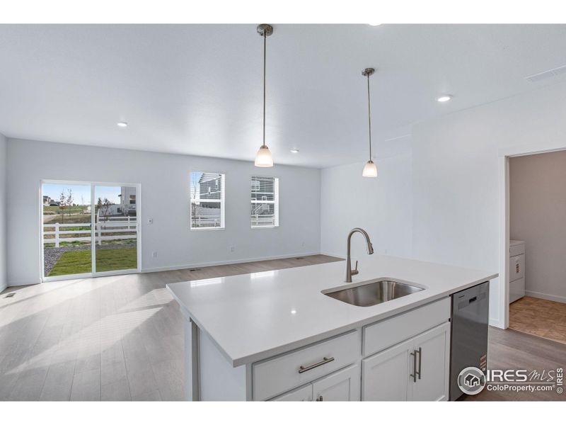 Furnished interior view inside a new home in Hansen Farm, Fort Collins (Image 3).