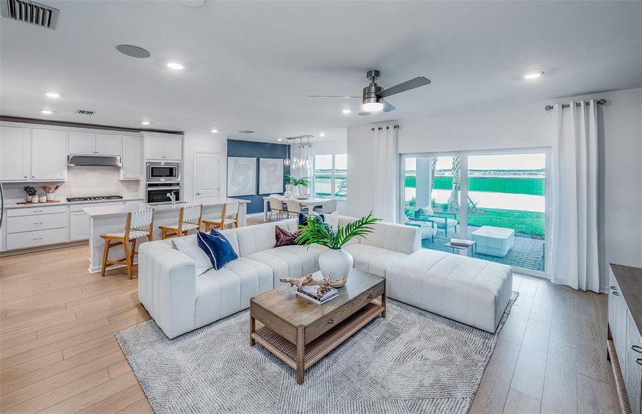 Furnished interior view inside a new home in Hartford Terrace, Davenport (Image 12). Furnished interior view inside a new home in Hartford Terrace, Davenport (Image 12).