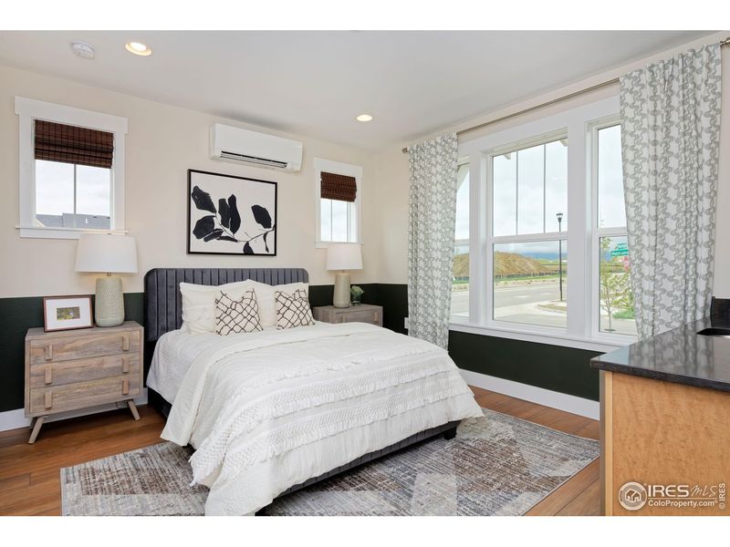 Furnished interior view inside a new home in , Fort Collins (Image 16). Furnished interior view inside a new home in , Fort Collins (Image 16).