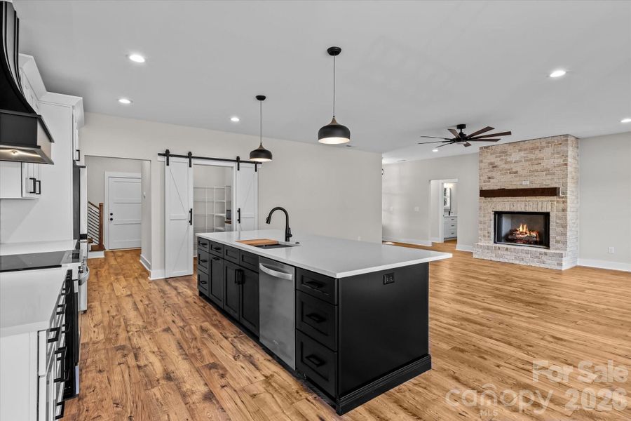Furnished interior view inside a new home in , Gastonia (Image 8).