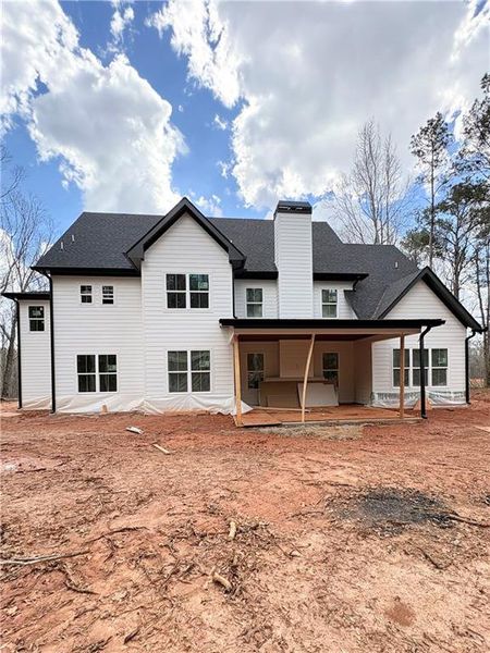 In-progress construction of a new home in , Covington, GA (Image 5).