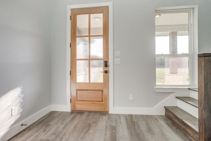 Representative unfurnished interior of a home built from the The San Gabriel by Trinity Classic Homes in Zion Trails, Poolville (Image 10). Representative unfurnished interior of a home built from the The San Gabriel by Trinity Classic Homes in Zion Trails, Poolville (Image 10).