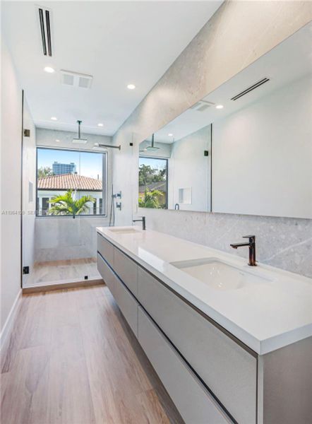 Furnished interior view inside a new home in , Miami (Image 13). Furnished interior view inside a new home in , Miami (Image 13).