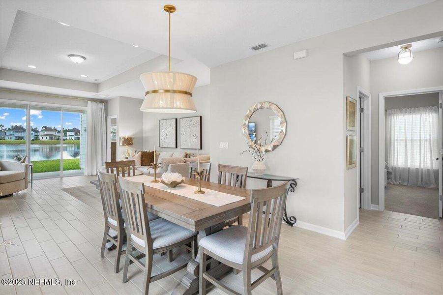 Furnished interior view inside a new home in , St. Augustine (Image 5).