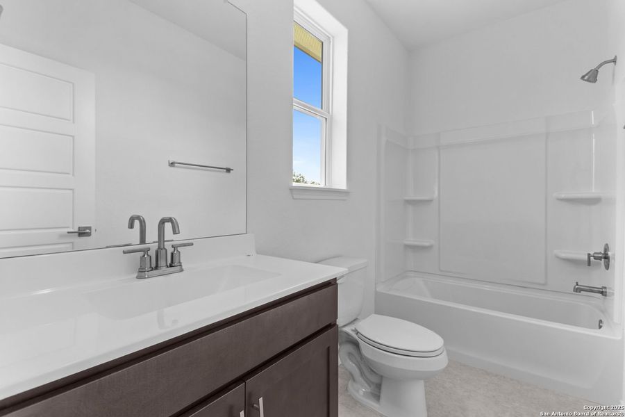 Furnished interior view inside a new home in Horizon Pointe, Converse (Image 100).