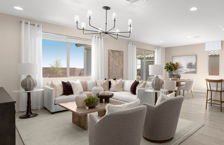 Representative furnished interior of a home built from the Starling by Pulte Homes in Alamar, Tolleson (Image 14).