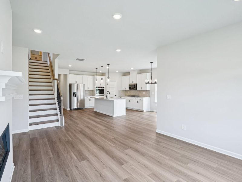 Spacious, unfurnished interior of a new home in Parkside at Grayson, Grayson (Image 15). Spacious, unfurnished interior of a new home in Parkside at Grayson, Grayson (Image 15).