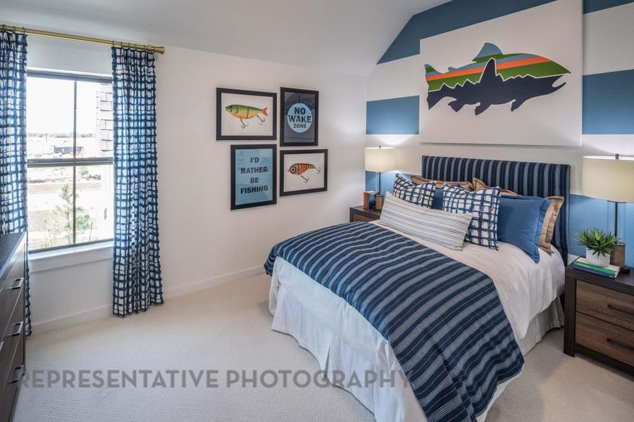 Furnished interior view inside a new home in Parkside On The River: 70ft. lots, Georgetown (Image 4).