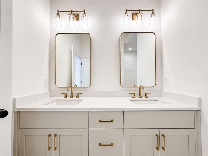 Beautiful design features in your Owner's Bath adds such an elevated feeling