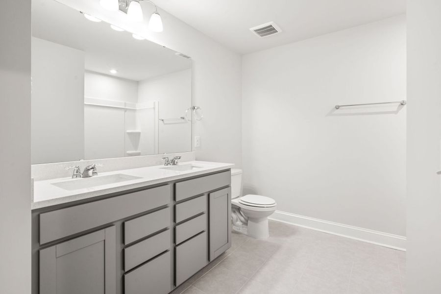 Furnished interior view inside a new home in Waterways, Richmond Hill (Image 12). Furnished interior view inside a new home in Waterways, Richmond Hill (Image 12).