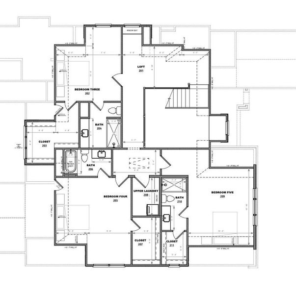 Second Level Floor Plan Second Level Floor Plan