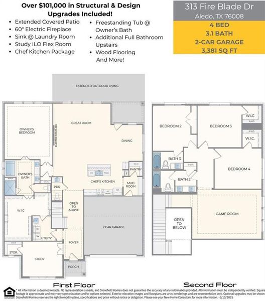 313 Fire Blade MLS Floor Plan