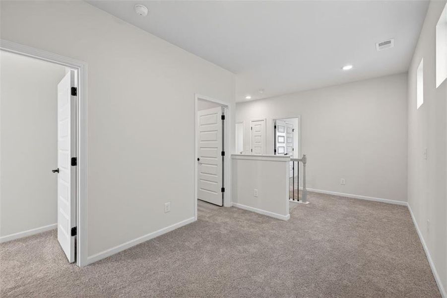 Spacious, unfurnished interior of a new home in Sanders Park, Austell (Image 29). Spacious, unfurnished interior of a new home in Sanders Park, Austell (Image 29).