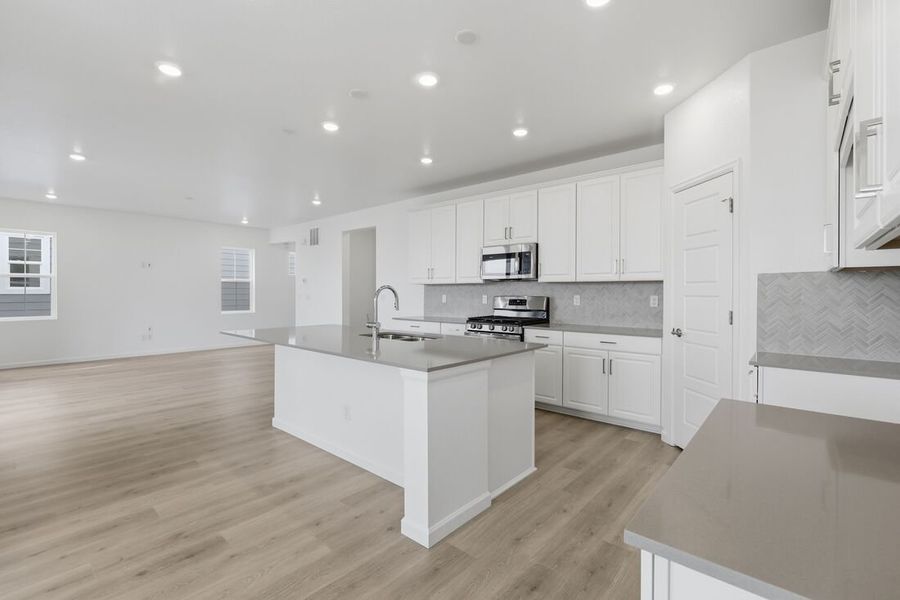 Furnished interior view inside a new home in Sterling Ranch Ascent Village, Littleton (Image 6).