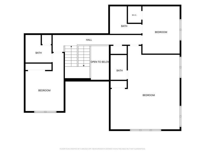 2D floor plan layout of this home in , Baldwin, GA (Image 44).