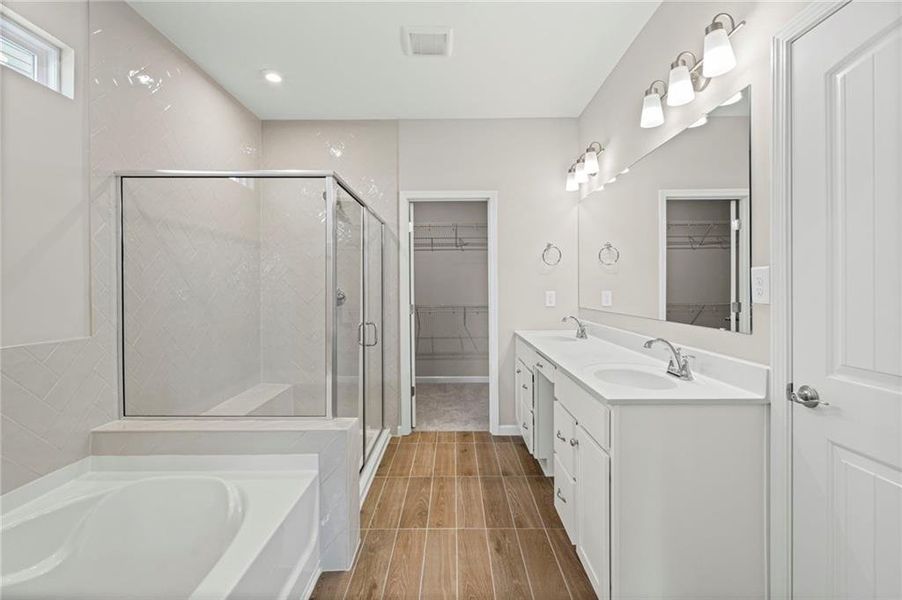 Furnished interior view inside a new home in Twin Lakes, Hoschton (Image 15).