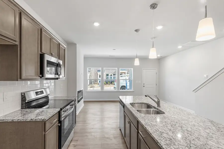 Furnished interior view inside a new home in Renaissance at White Oak, Garner (Image 4).