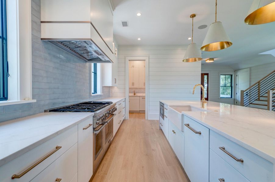Furnished interior view inside a new home in , Sullivan's Island (Image 10).