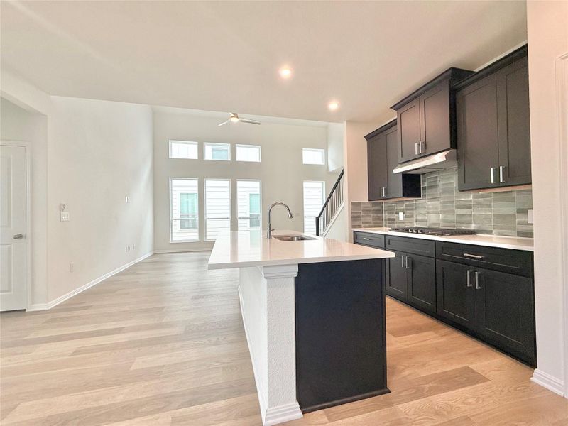 Furnished interior view inside a new home in Porter Country, Buda (Image 8).