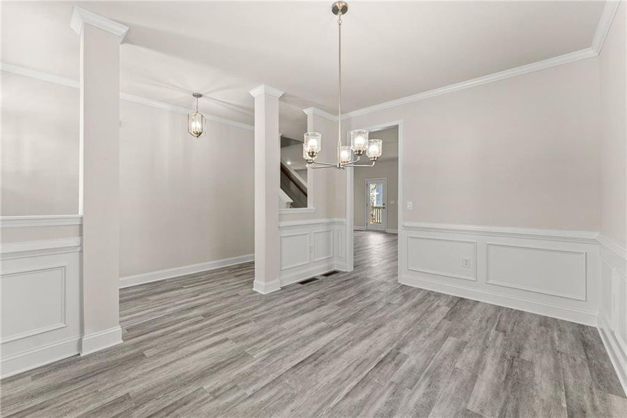 Spacious, unfurnished interior of a new home in Magnolia Villas, Cornelia (Image 21).