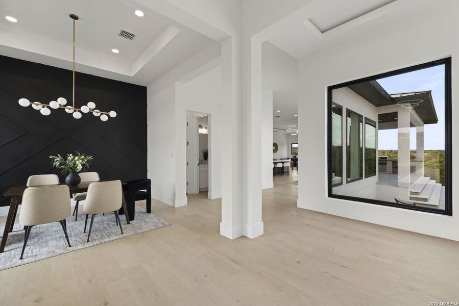 Furnished interior view inside a new home in , San Antonio (Image 30). Furnished interior view inside a new home in , San Antonio (Image 30).