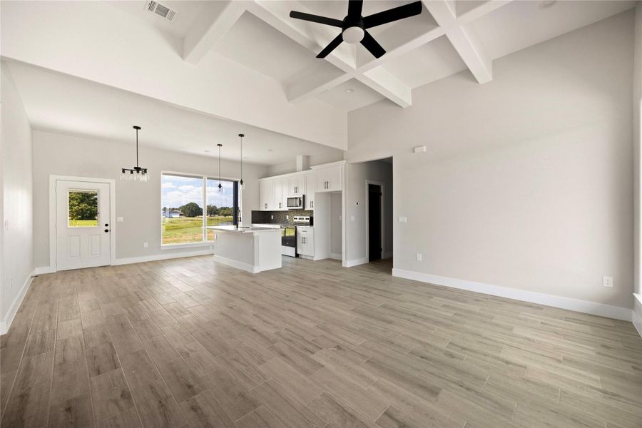 Spacious, unfurnished interior of a new home in , Trinity (Image 9).