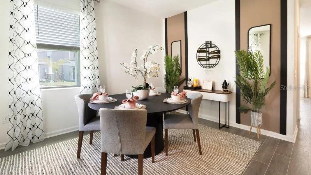 Furnished interior view inside a new home in , Apopka (Image 5).