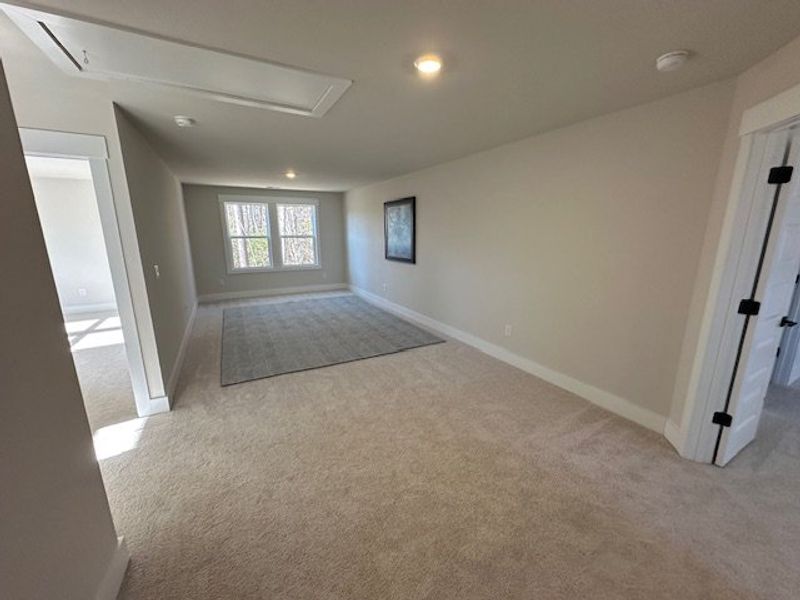 This versatile bonus room offers abundant space an