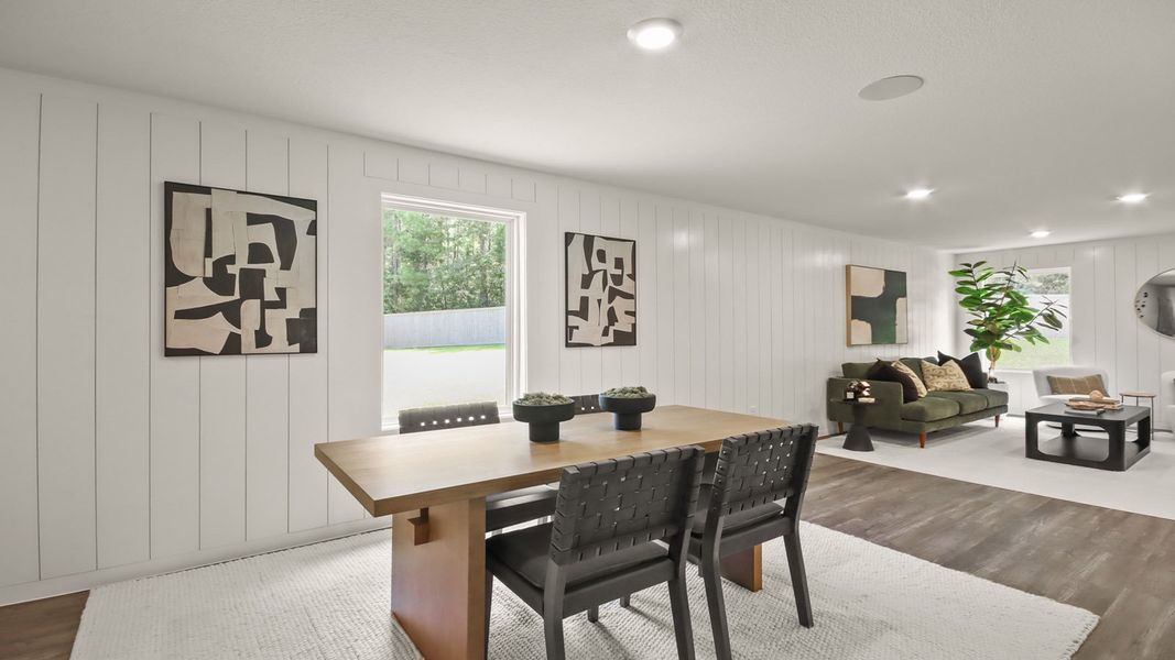 Furnished interior view inside a new home in Sunset Valley, Hockley (Image 12).
