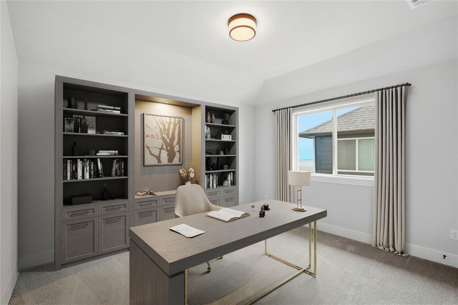 Furnished interior view inside a new home in Talon Hills, Fort Worth (Image 17).