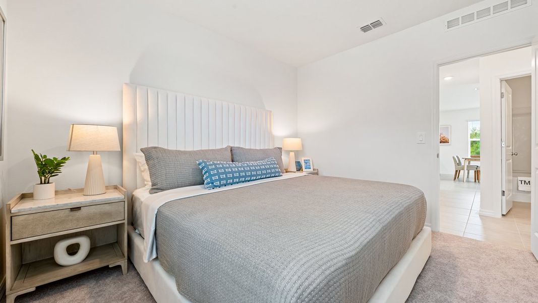 Furnished interior view inside a new home in Palm Wind, Hudson (Image 11).