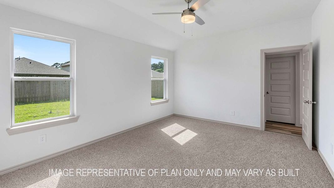 Spacious, unfurnished interior of a new home in Holly Trails, Sour Lake (Image 14). Spacious, unfurnished interior of a new home in Holly Trails, Sour Lake (Image 14).