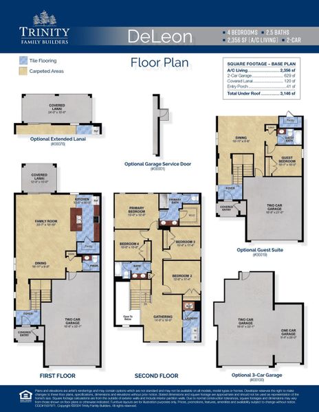 DeLeon floor plan