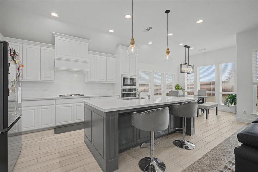 Furnished interior view inside a new home in North Sky, Celina (Image 14).