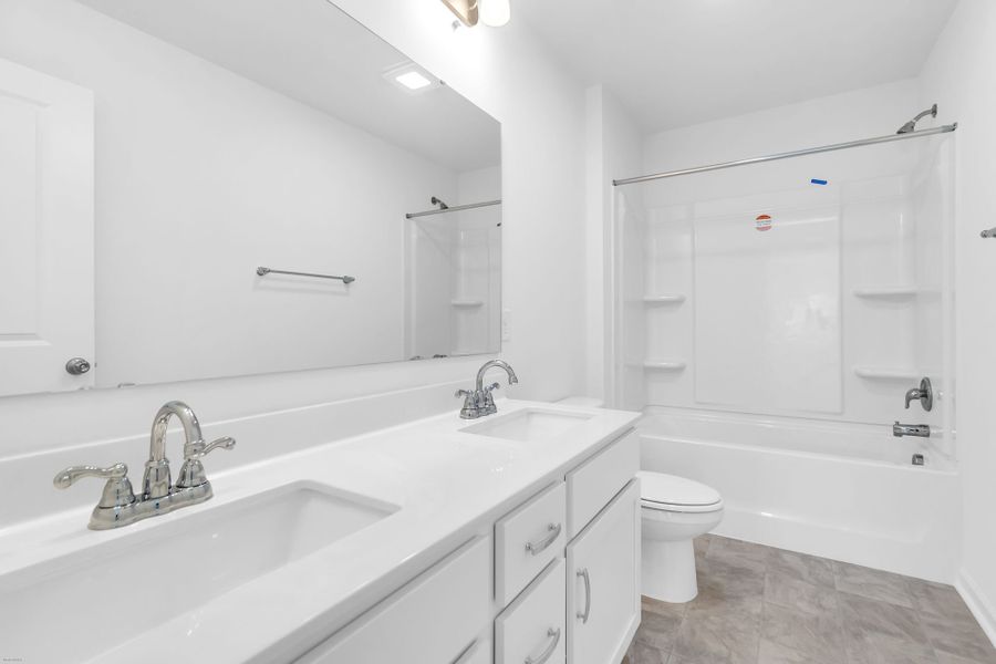 Furnished interior view inside a new home in Homecoming, Ravenel (Image 27).