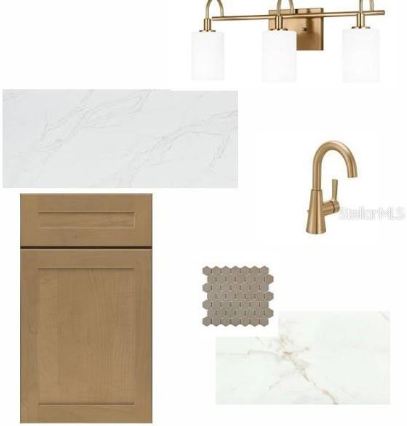 Sample of building materials used in homes in Lakeview Crossing – Tradition Series, Sarasota (Image 6).
