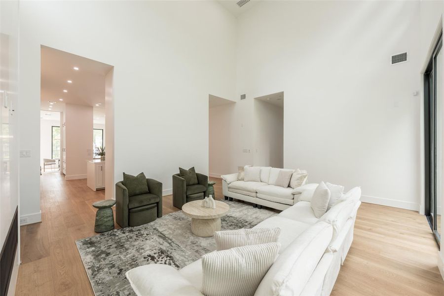 A light filled space with a relaxed feel