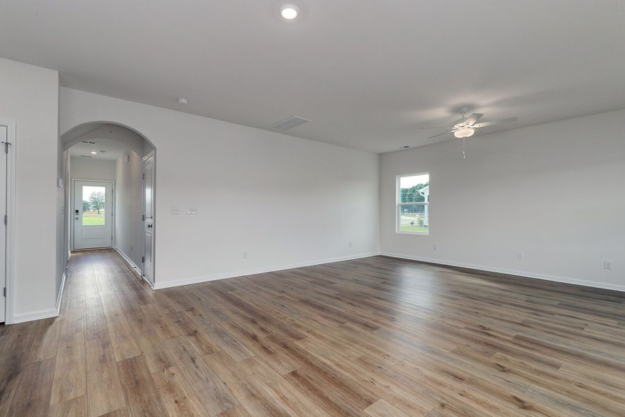 Spacious, unfurnished interior of a new home in Garden Grove, Conway (Image 27).