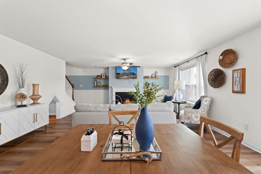 Furnished interior view inside a new home in Six Oaks, Summerville (Image 8).