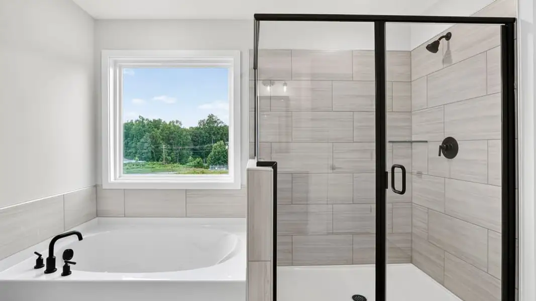 Furnished interior view inside a new home in Cottonwood Ridge, Piedmont (Image 17).