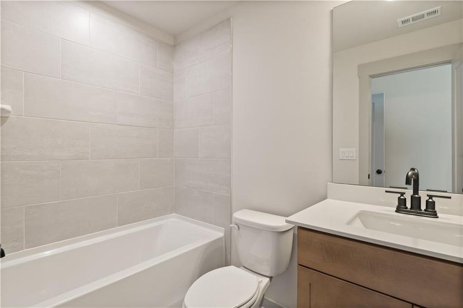 Furnished interior view inside a new home in Cambridge at Steels Bridge, Canton (Image 14).