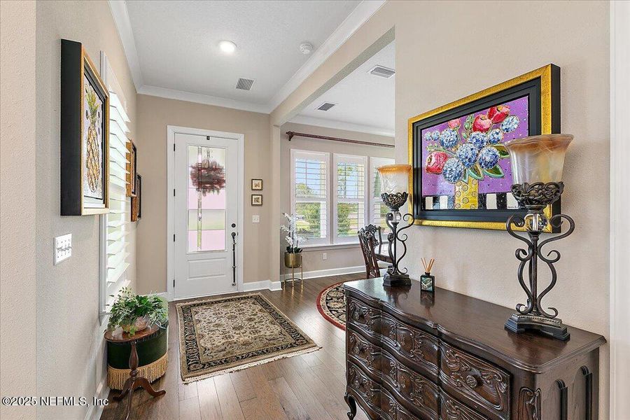 Furnished interior view inside a new home in , Jacksonville (Image 30).