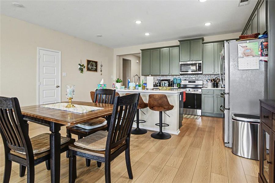 Furnished interior view inside a new home in Waterscape, Royse City (Image 16).