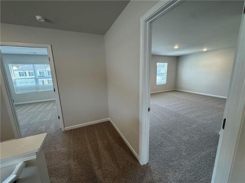 Spacious, unfurnished interior of a new home in Oakchase at Hampton, Hampton (Image 15). Spacious, unfurnished interior of a new home in Oakchase at Hampton, Hampton (Image 15).