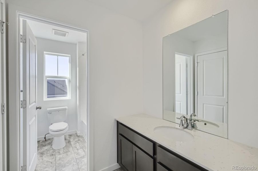 Furnished interior view inside a new home in Ledge Rock: The Monarch Collection, Johnstown (Image 4). Furnished interior view inside a new home in Ledge Rock: The Monarch Collection, Johnstown (Image 4).